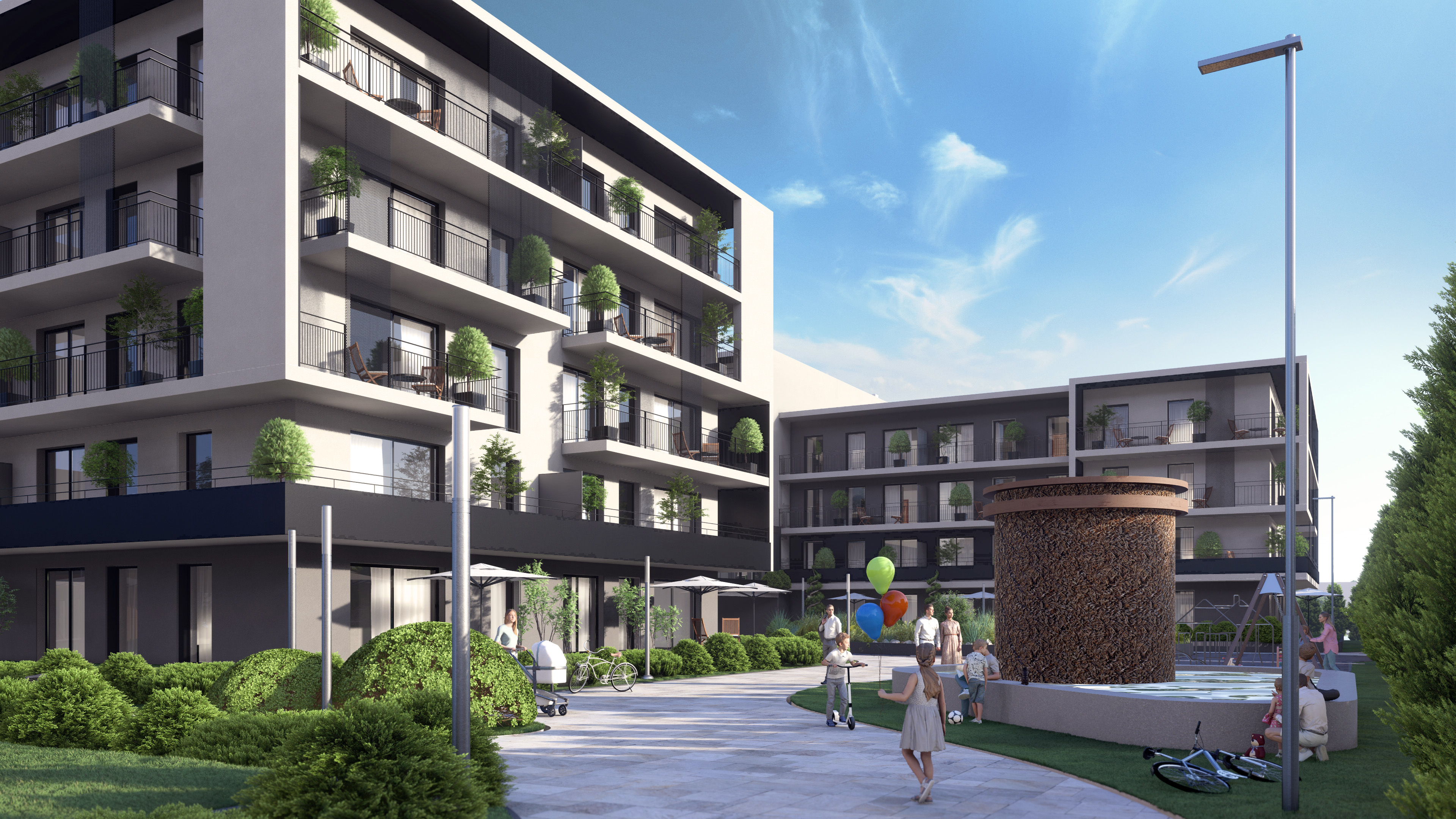 Tężnia solankowa przy Segmencie C